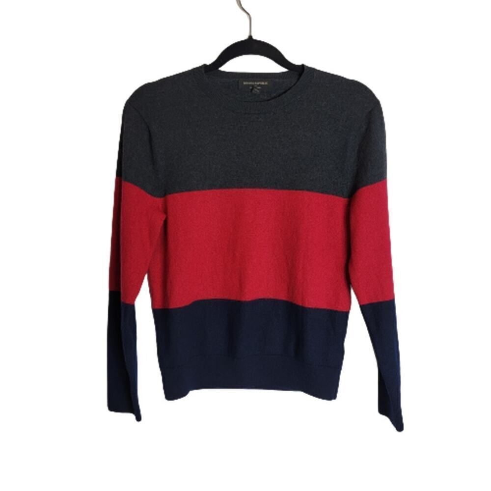 Banana Republic Casual Preppy Merino Wool Sweater